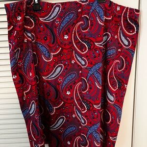 BNWT Talbots Paisley skirt